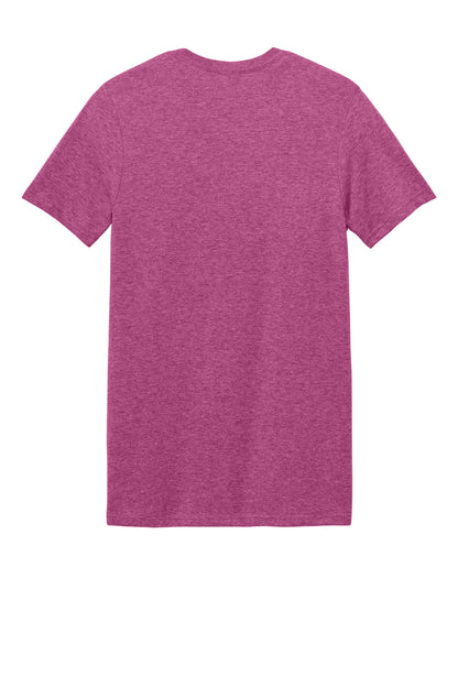 Rear View of HthrBerry Gildan Softstyle T-Shirt. 64000
