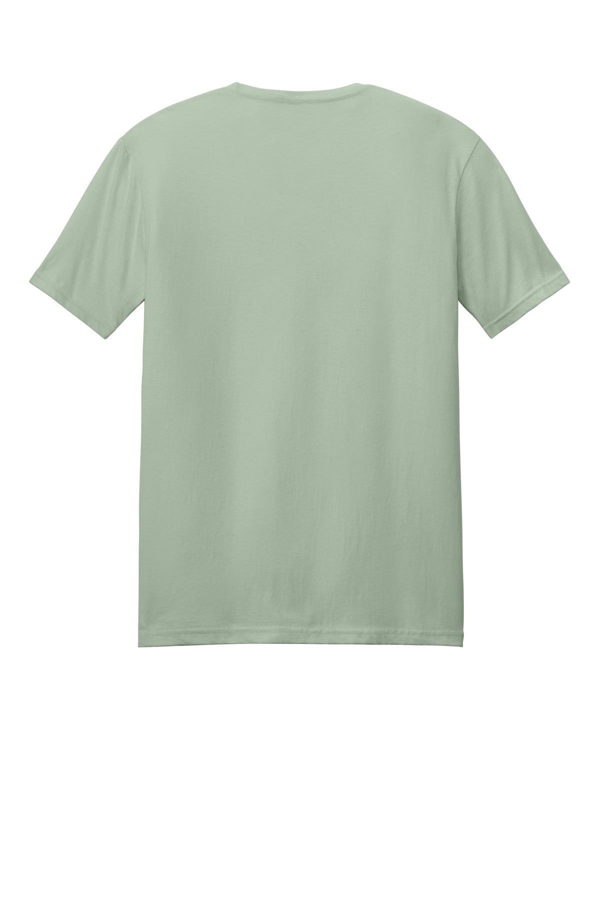 Rear View of Sage Gildan Softstyle T-Shirt. 64000