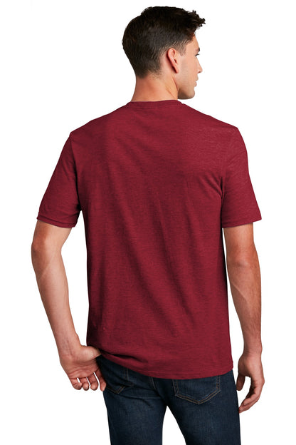 Red Fleck District Perfect Blend CVC Tee. DM108